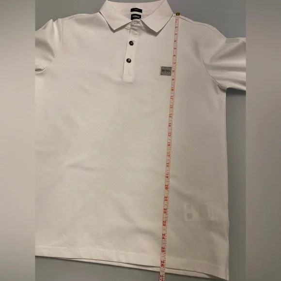 BOSS Boss Slim-Fit Passerby Long Sleeve polo shirt - Picture 15 of 15